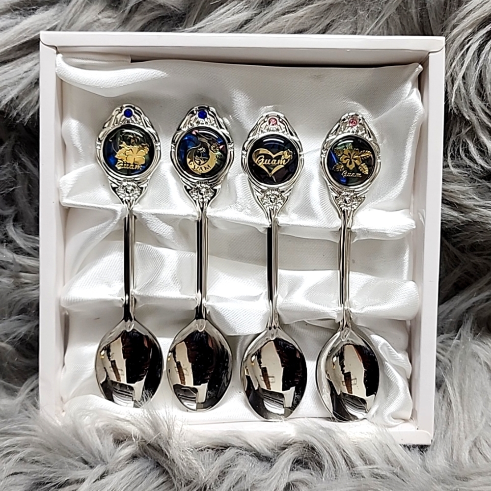 Guam souvenir spoons